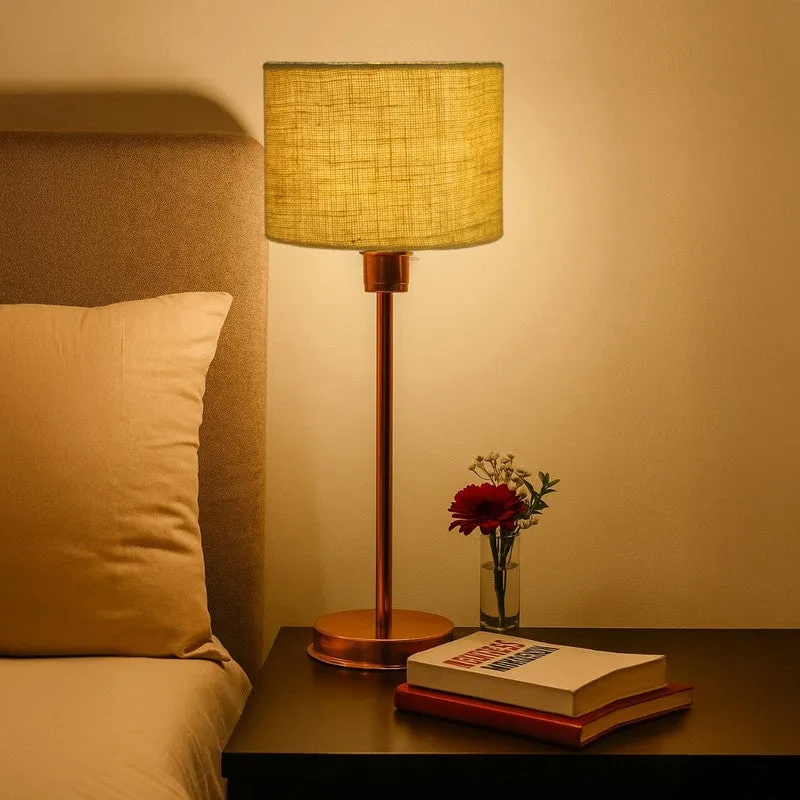 Kavira Myro Metal Table Lamp - Yellow media 1