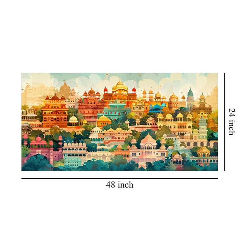 Urban Kaleidoscope Poly Canvas Wall Painting media 8