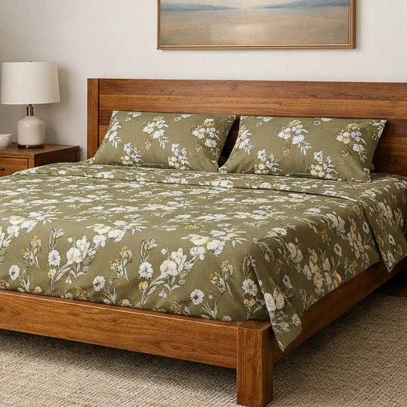 Lorven Microfiber Microfiber Bedsheet - 150 GSM media 3