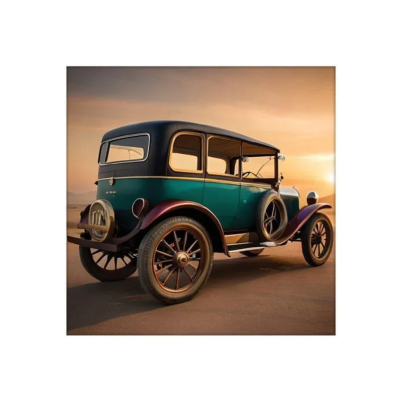 Classic Wheels Canvas Wall Art media 4