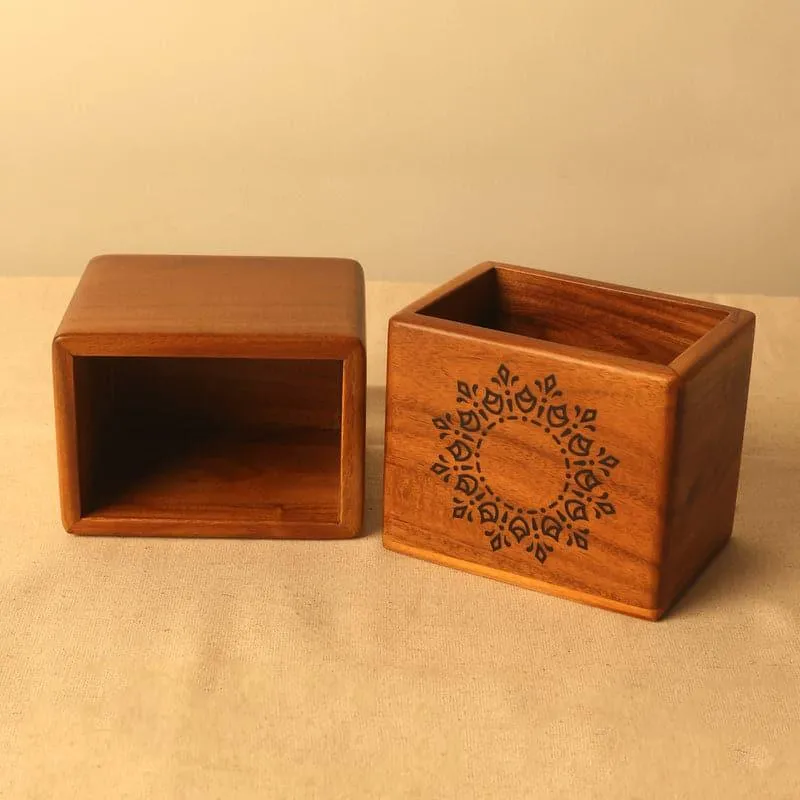 Ahana Mandala Cutlery Holder media 5