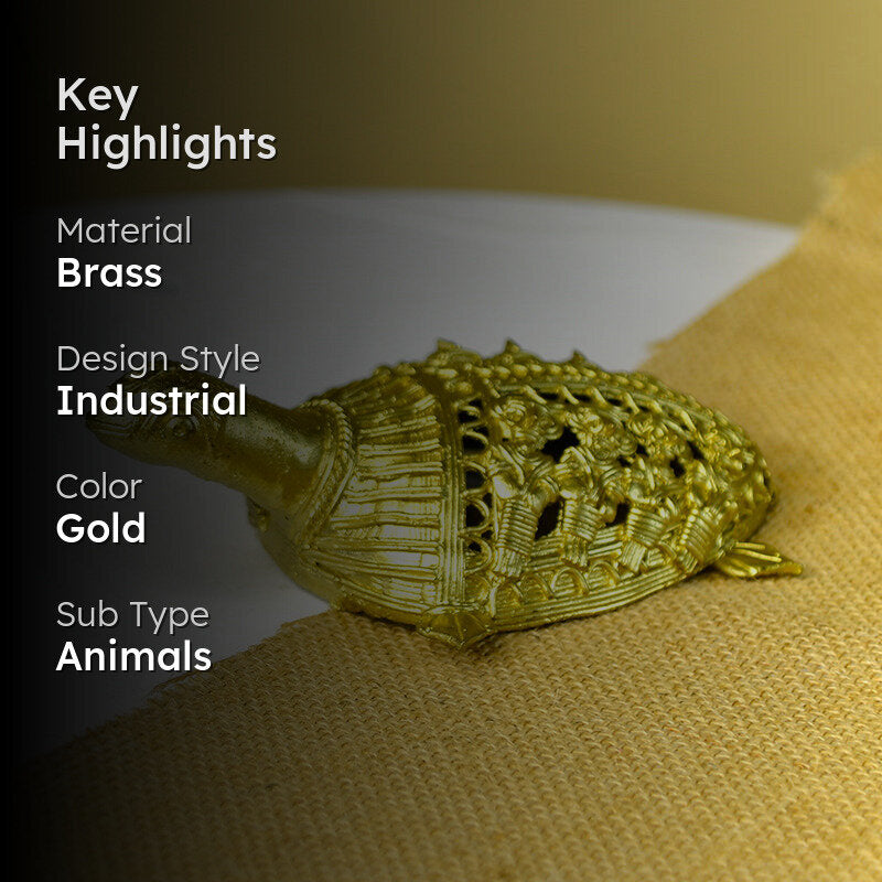Ethnic Turtle Tale Showpiece media 2