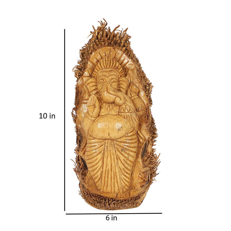 Roots of Ganesha Bamboo Showpiece media 5