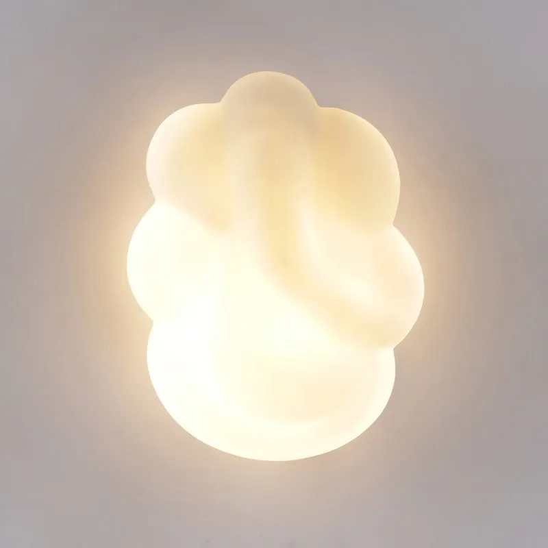 Vighnaharta Glow Glass Wall Lamp - White media 5