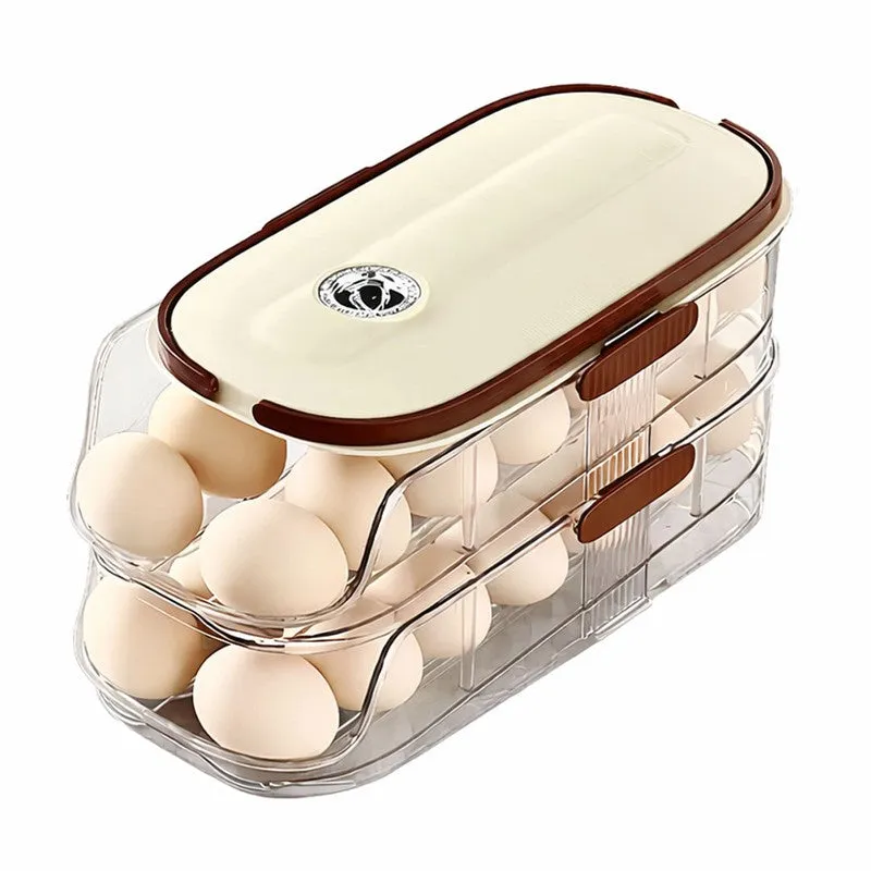 Rioware Egg Nest Fridge Organizers media 3