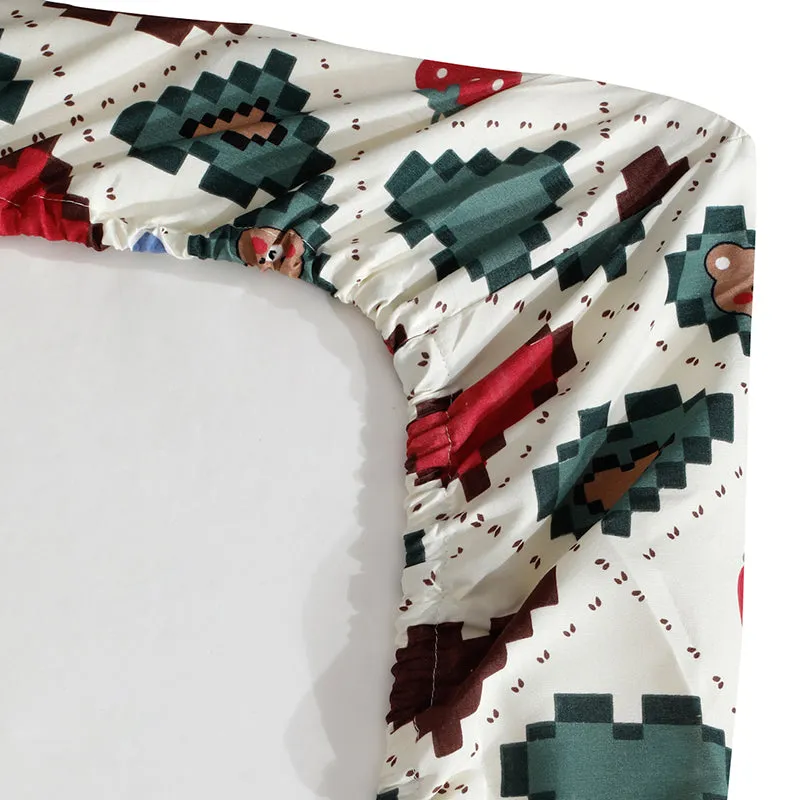 Justine Fitted Bedsheet - 180 GSM media 9