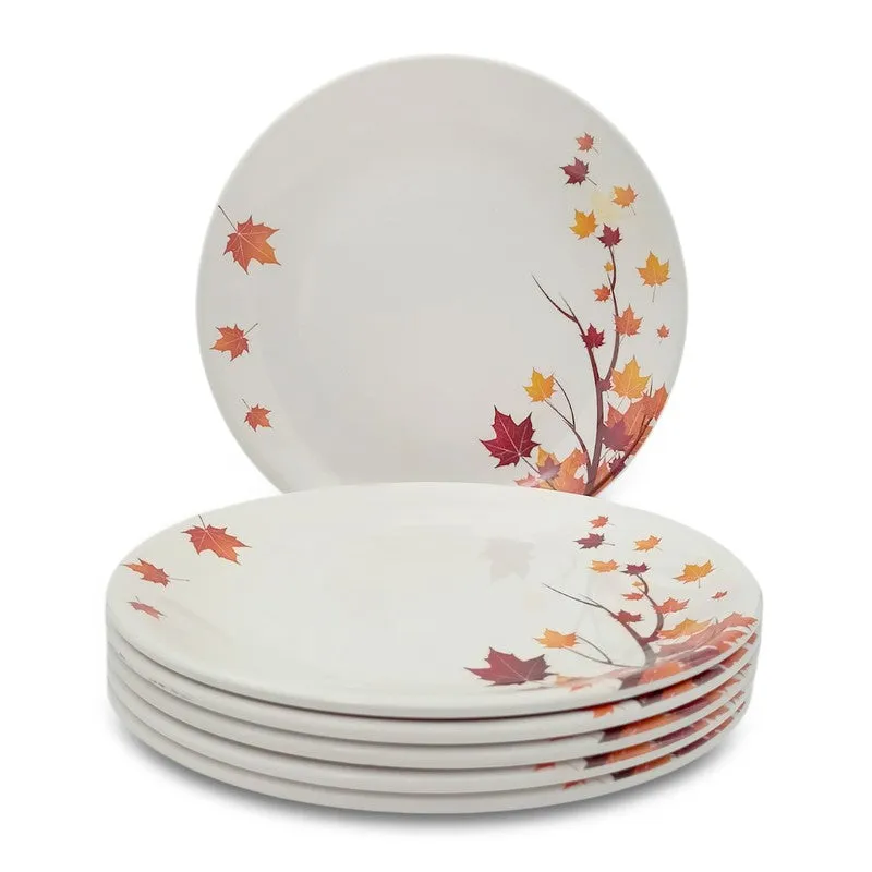 Maple Melamine Quarter Plates - Set of Six media 6