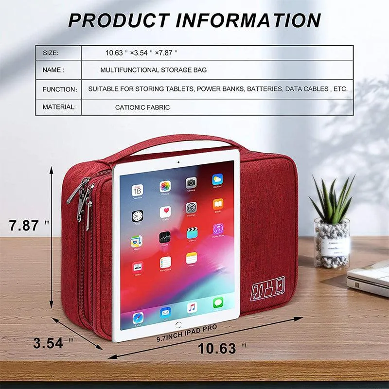 Tyce Travel Organizer - Red media 3