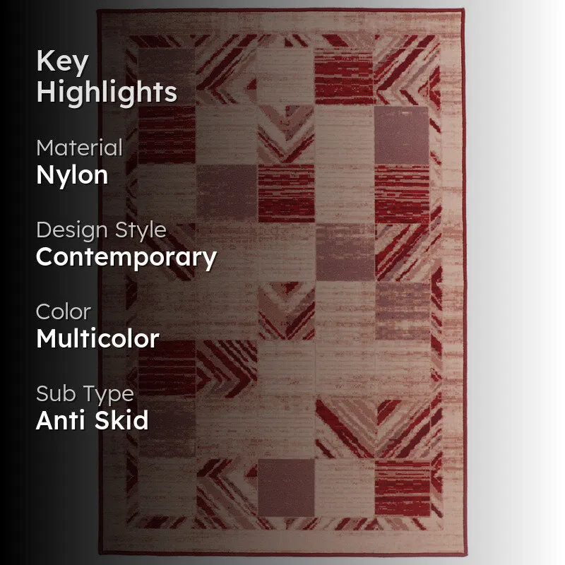 Geometry Of Red Anti-Skid Carpet media 2
