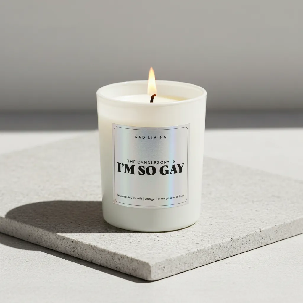 I'm So Gay Scented Candle media 1