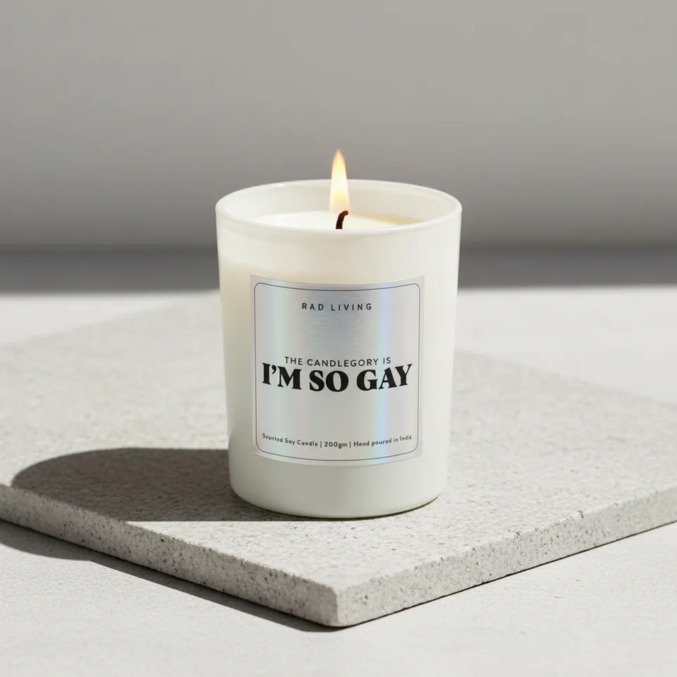 I'm So Gay Scented Candle media 1