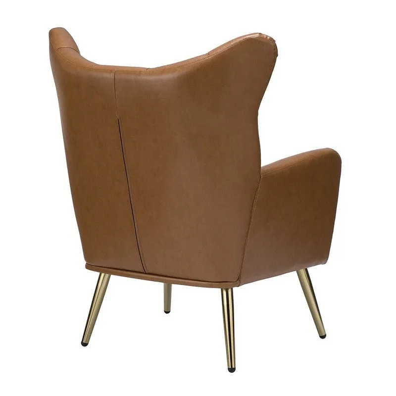 Urban Neem Wood Lounge Chair - Tan media 7