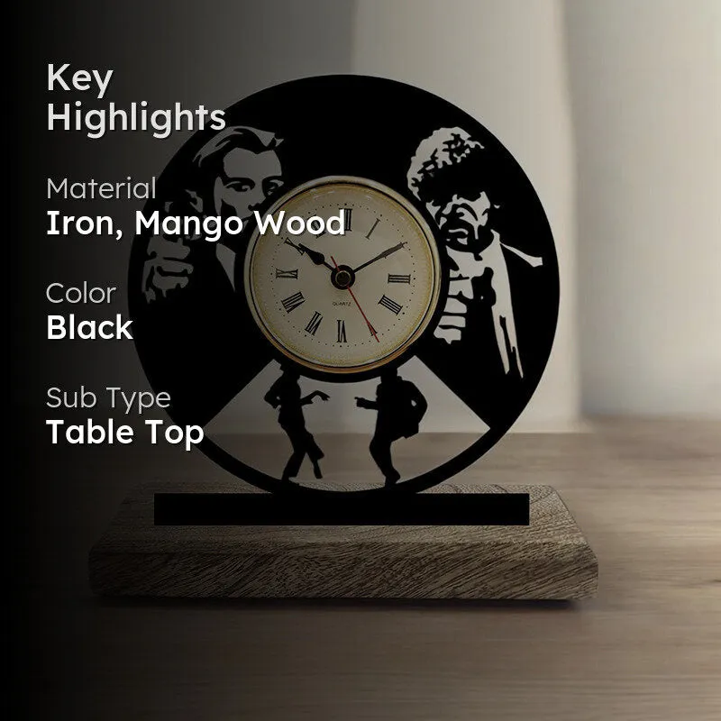 Pulp Fiction Analog Table Clock media 2