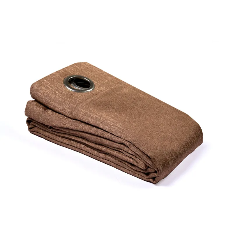 Saral Home Auriel Room Darkening Curtain - Brown media 6