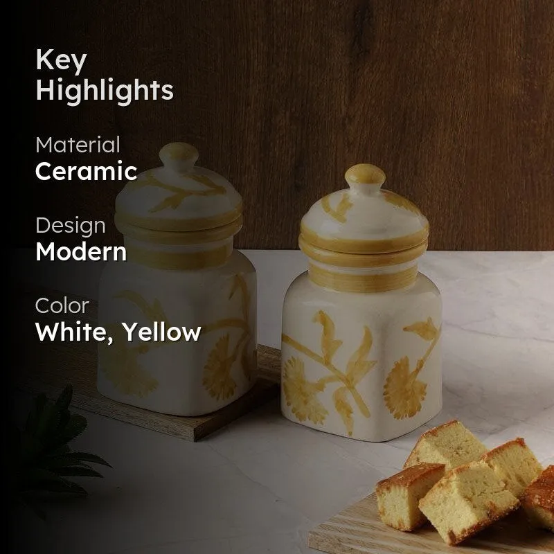 Fleur De Lis Jar (450 ML) - Set Of Two media 2