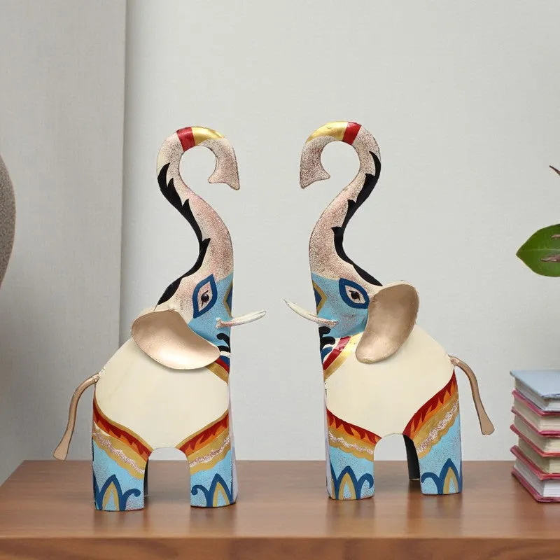Royal Parade Metal Showpiece - Set Of Two media 1