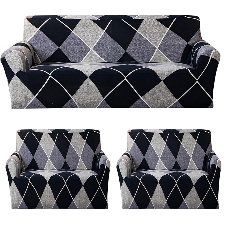 Checker Dream Sofa Cover media 4