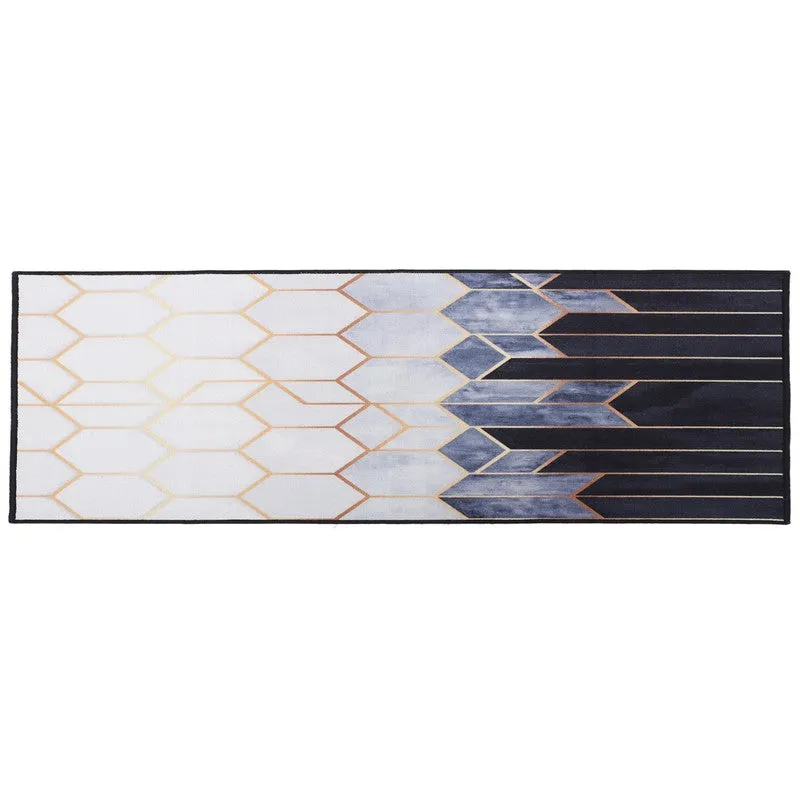 Hexa Anti-Skid Nylon Runner Rug media 1