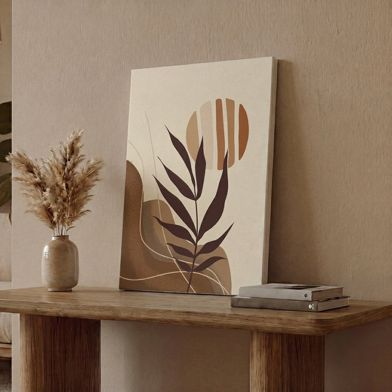 Boho Breeze Cotton Canvas Wall Painting
