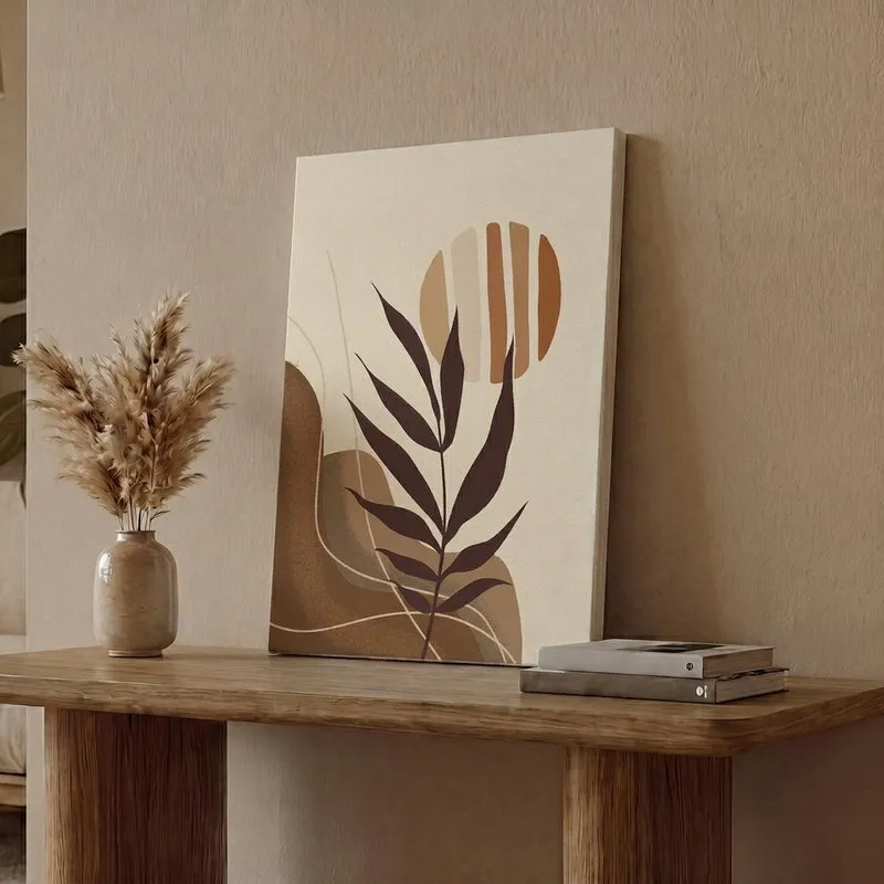 Boho Breeze Cotton Canvas Wall Painting media 1
