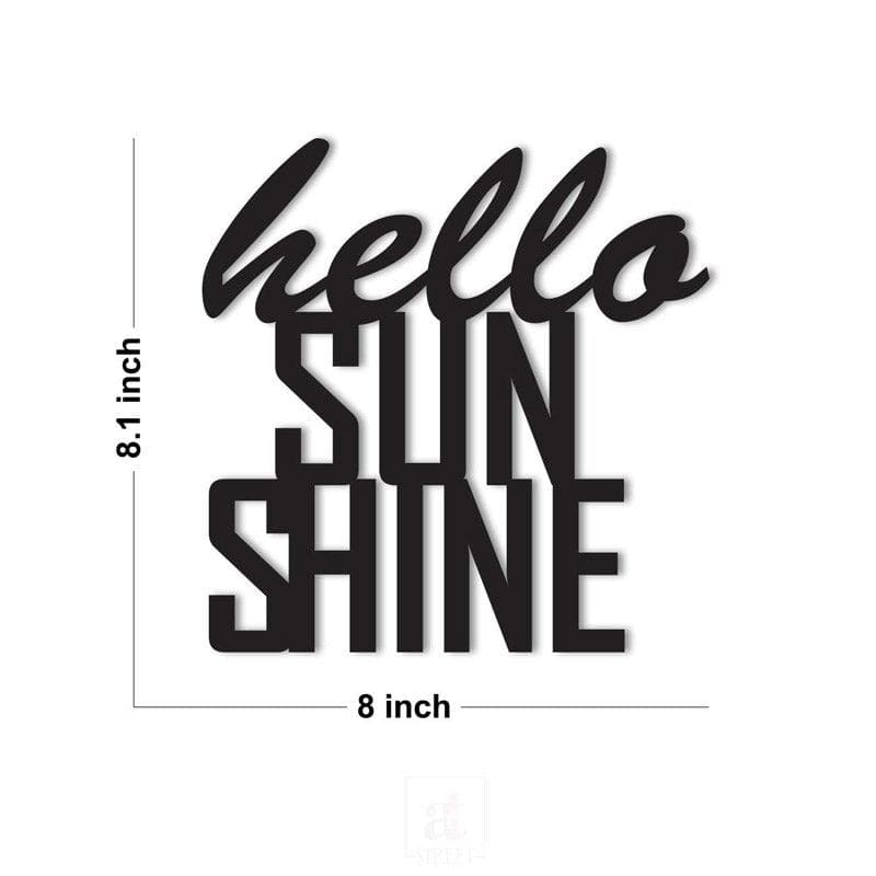 Hello Sunshine MDF Wall Accent media 4