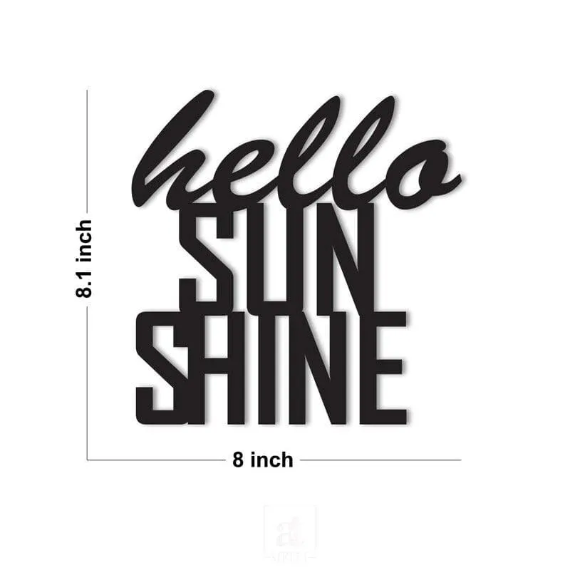 Hello Sunshine MDF Wall Accent media 4