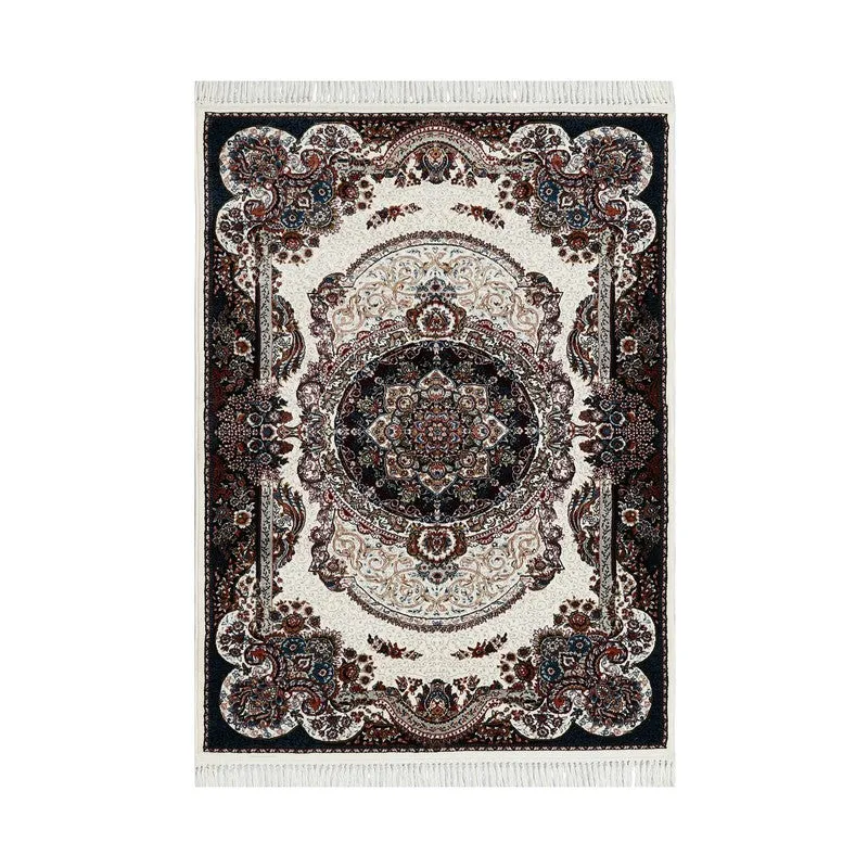 Desi Tapestry Artificial Silk Carpet media 1