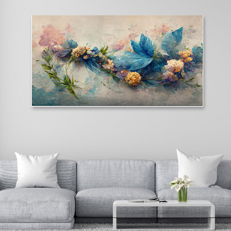 Oakda Floral Canvas Wall Painting