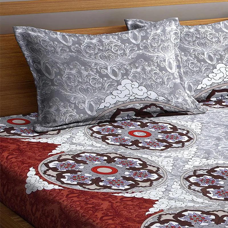 Spike Ethnic Bedsheet - 180 GSM media 3