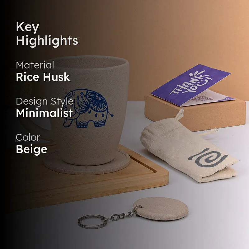 Ever Rice Husk Coffee Mug (300 mL) media 2