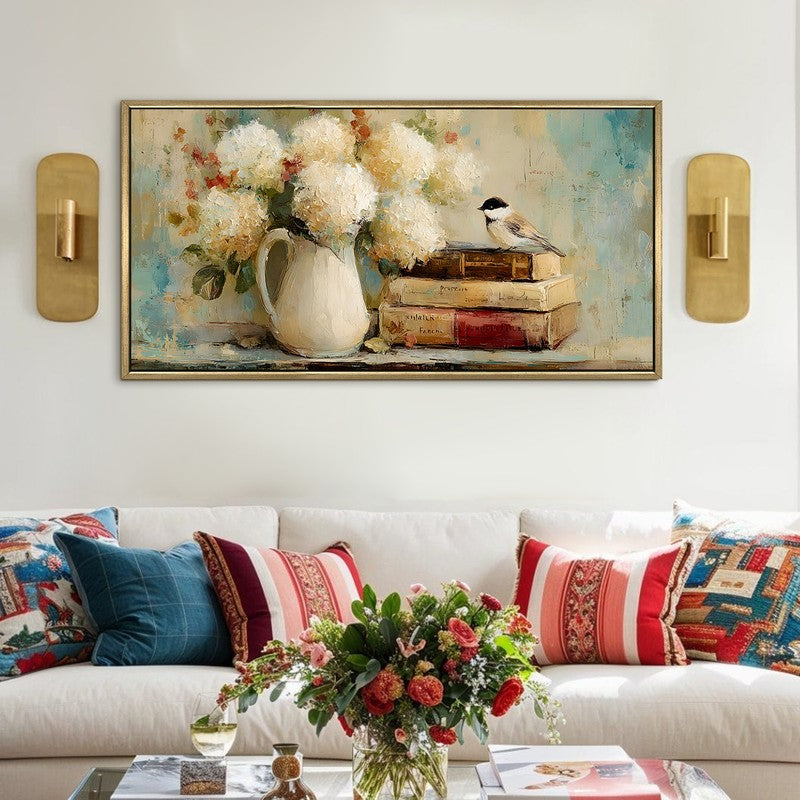 Serenity Canvas Wall Painting With Frame
