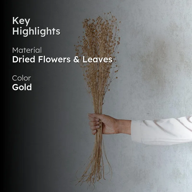 Micaso Gold Dried Flower Bunch media 2