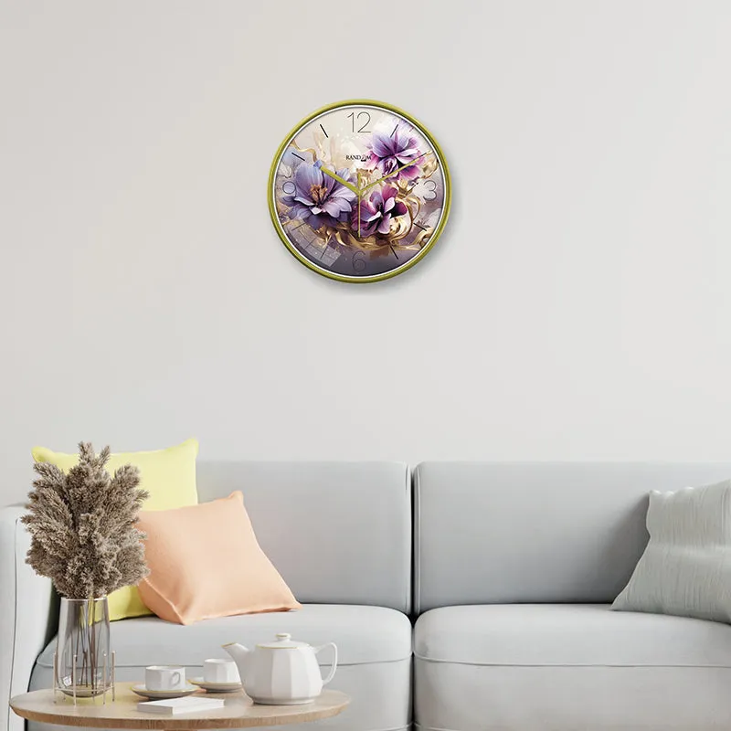 Etherea II Plastic Analog Wall Clock media 3