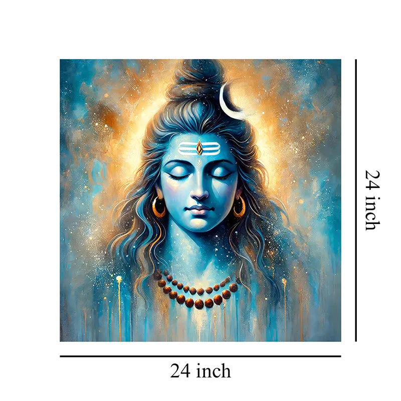 Neelakantha Wall Painting media 7