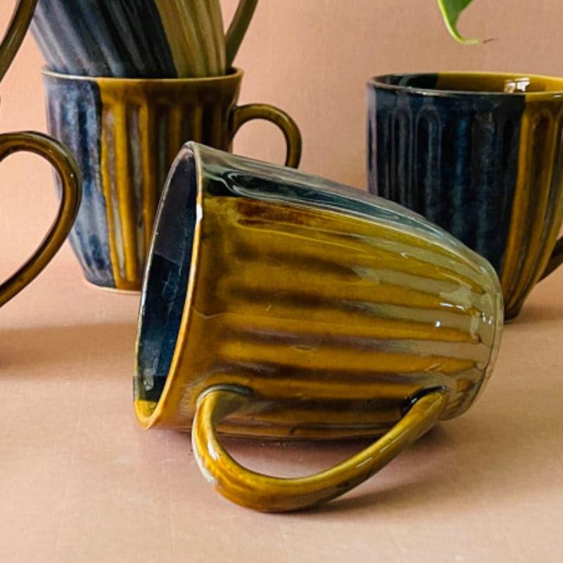 Gramma Ceramic Tea Cup (300 mL Each) -  Set of Four media 3