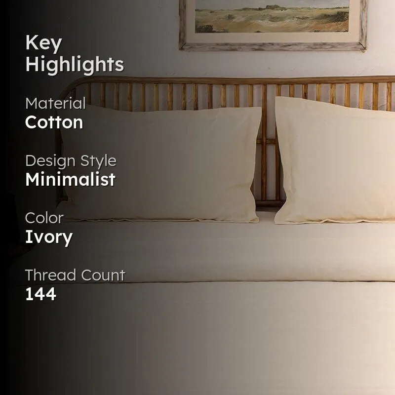 Dreamy Delight Duvet Cover - Off White media 2