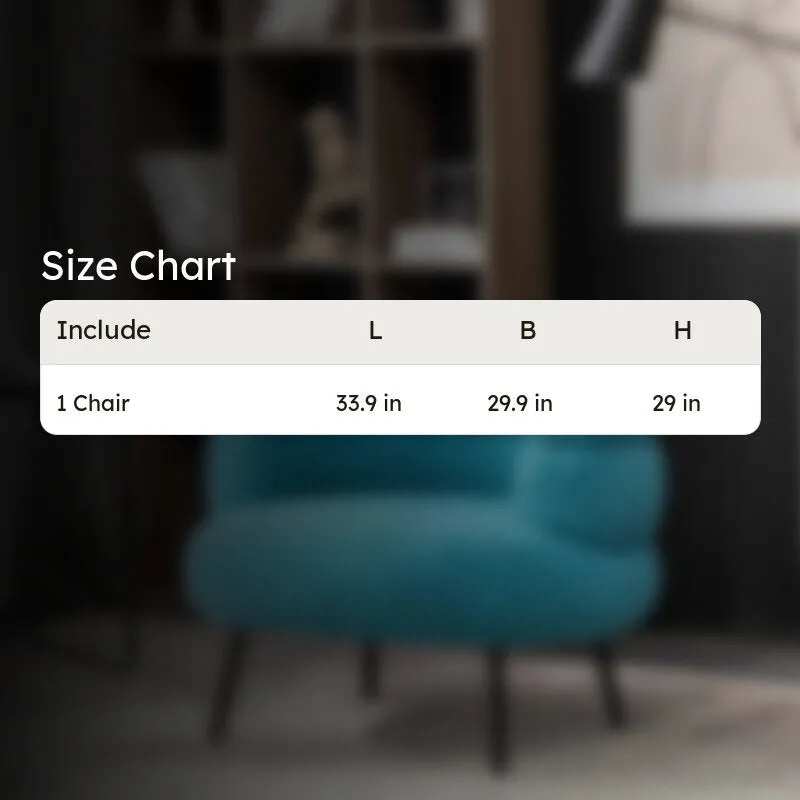 Clive Accent Chair - Blue media 6