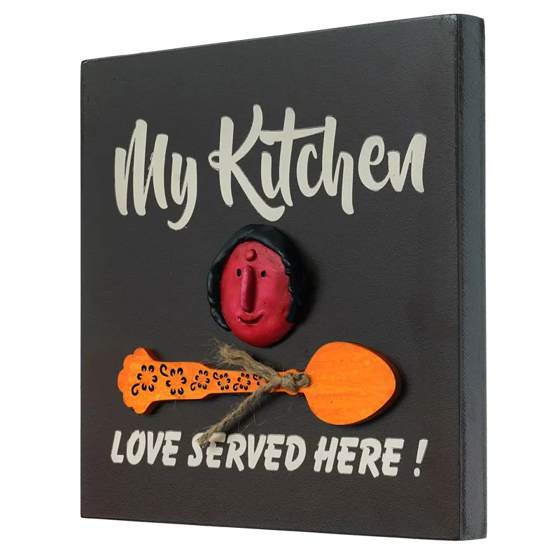 Love Served Here Wooden Wall Accent media 4