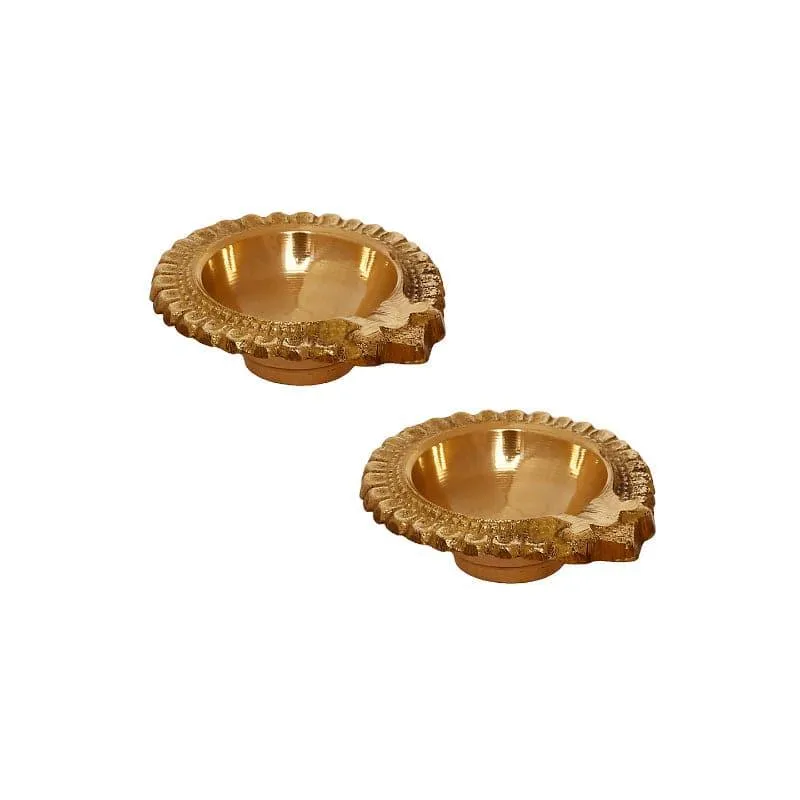 Dyota Decorative Diya - Set Of Two media 3