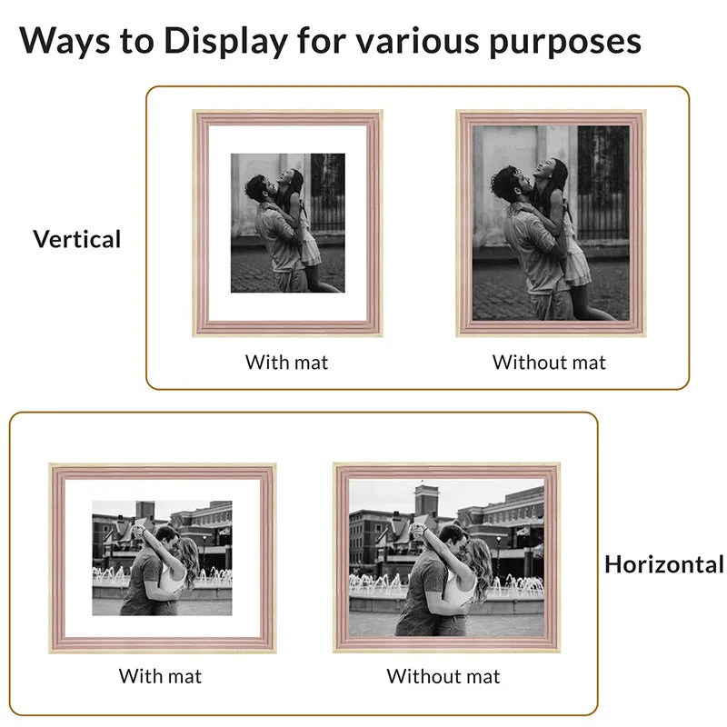 Troy Lite Photo Frame (Pink) - Set Of Four media 5