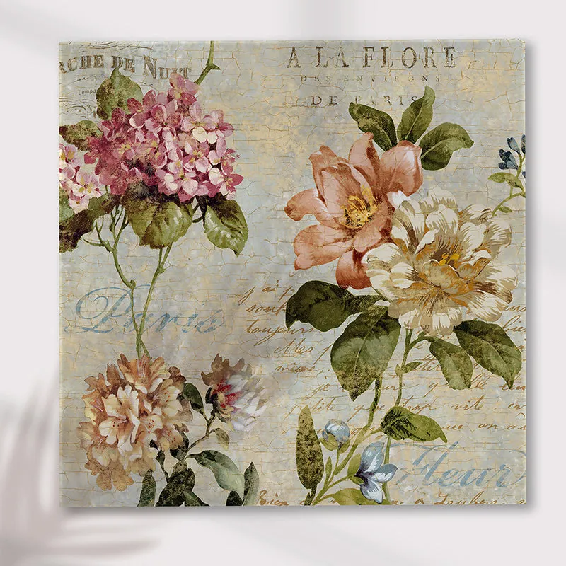 English Blooms Canvas Wall Art media 4