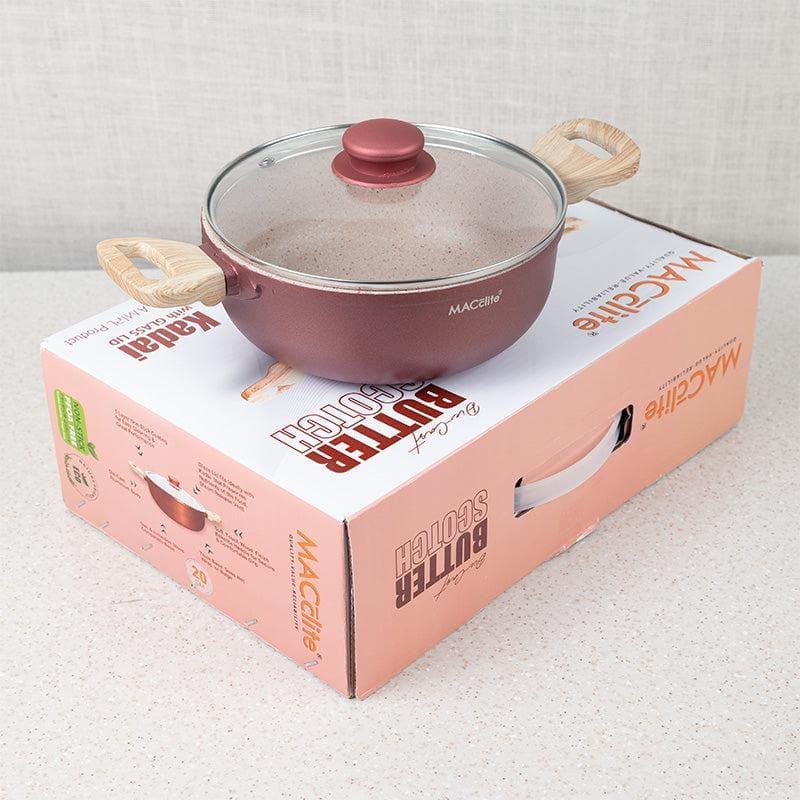 Macclite Kadhai With Lid - 10 Inches - 2300 mL media 7