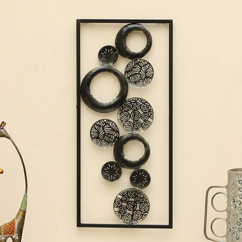 Windswept Florals Metal Wall Accent