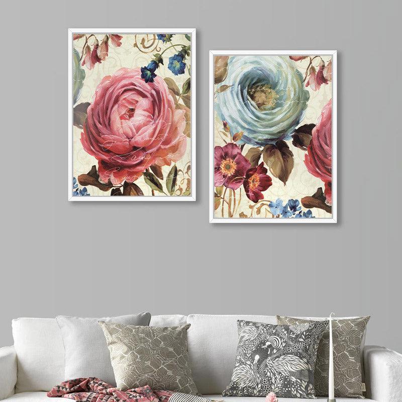 Yaami Floral Wall Art - Set Of Two