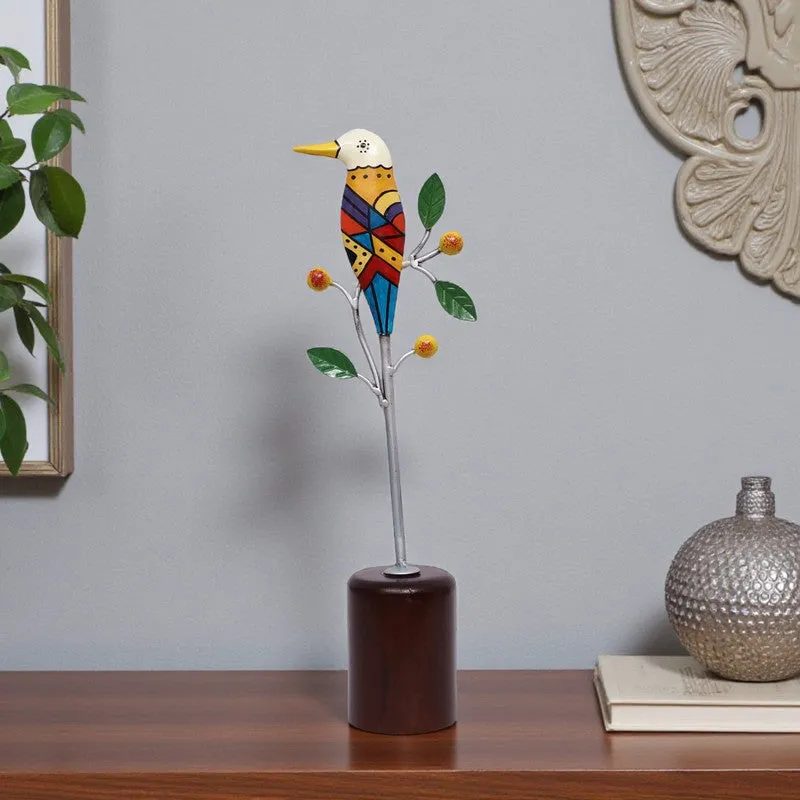 Artistic Bird Metal Showpiece media 1
