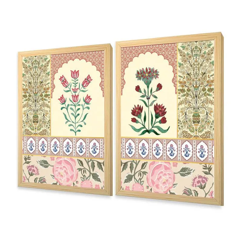 Veena Floral Wall Art - Set Of Two media 4