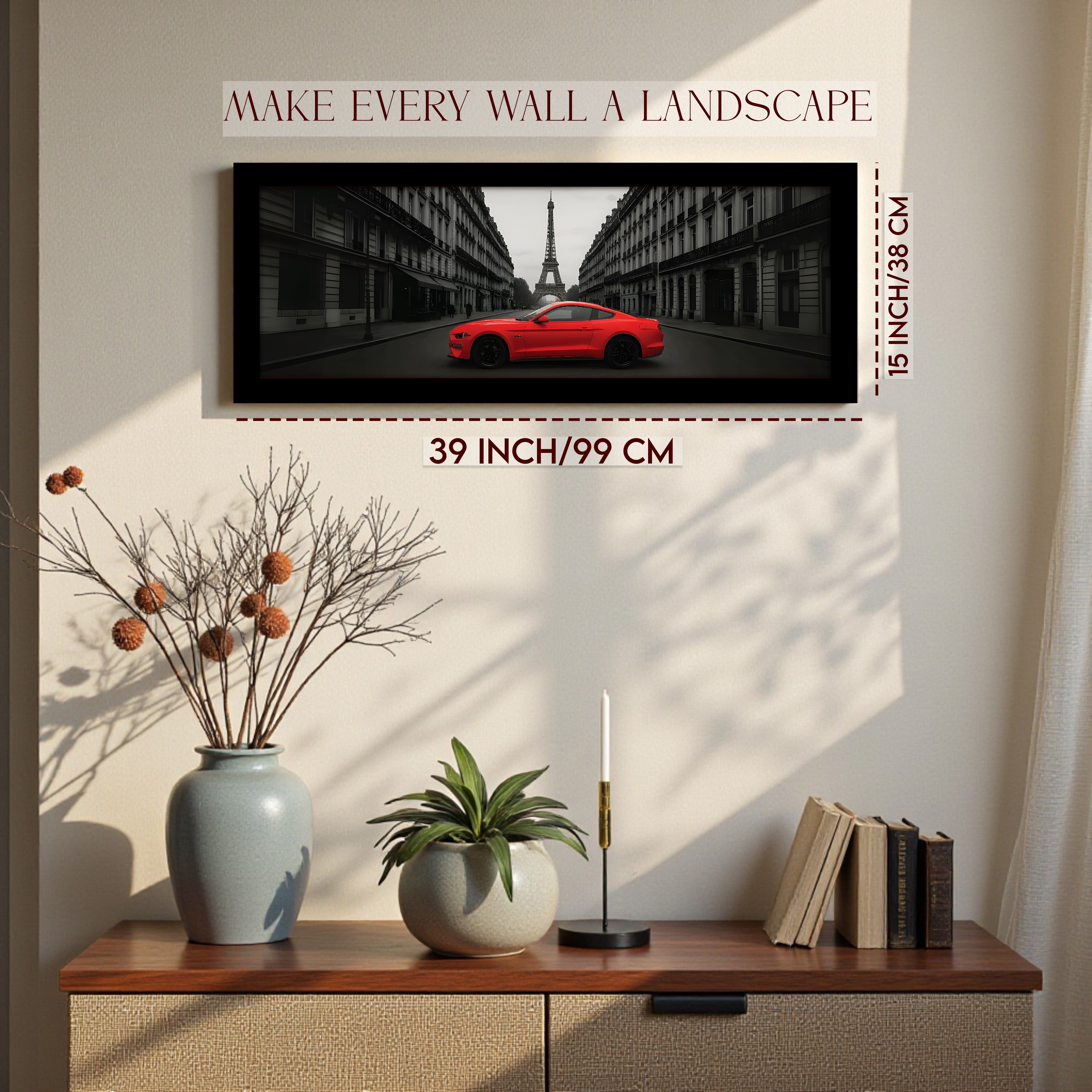 Velaro Luxury Sports Car Wall Painting With Frame media 2