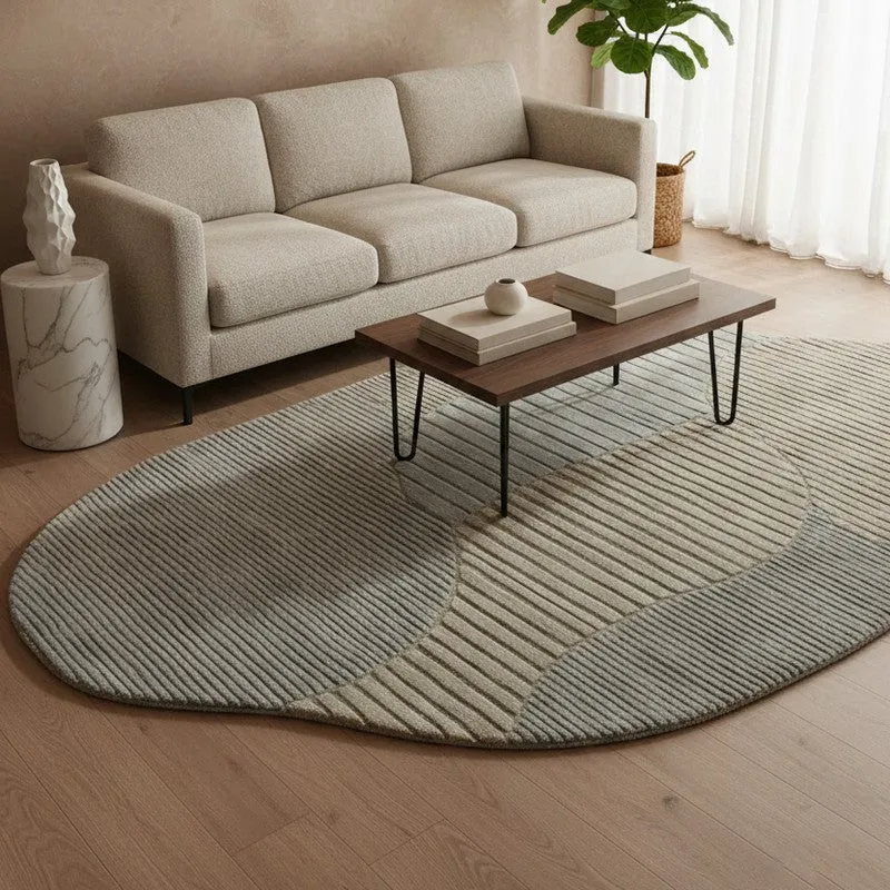 Trezel I Cotton Carpet - Olive Green media 3