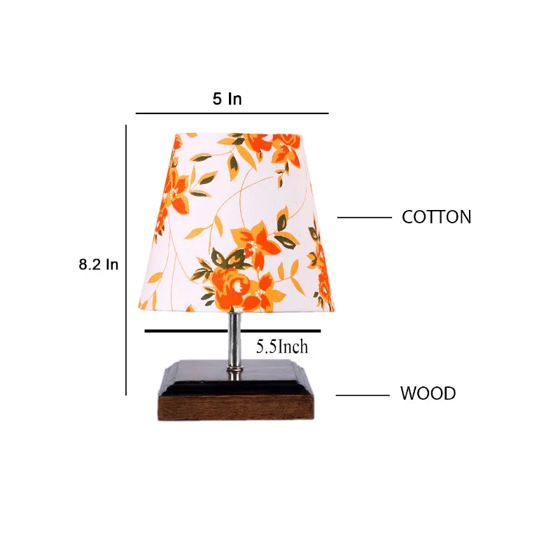 Niksha ibis Flora Fabric Table Lamp - Multicolor media 5