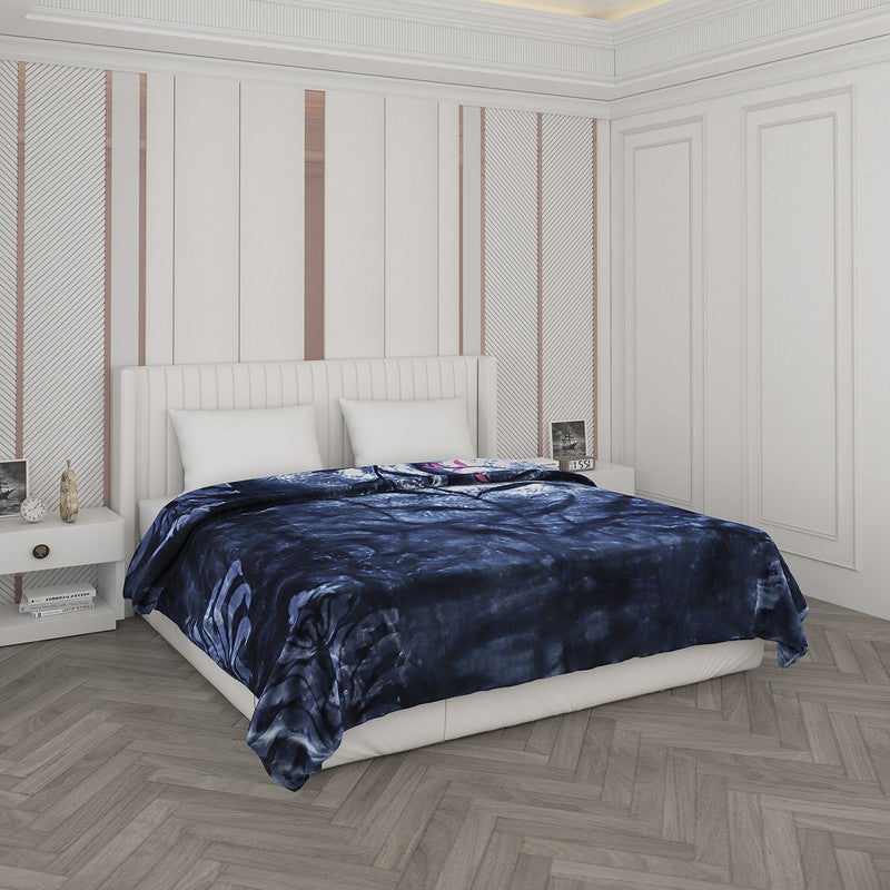 Monte Carlo Midnight Serenity Blanket - 1000 GSM - Queen/Double